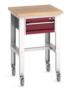 Bott Cubio mobile workstand 750mm wide x 750mm deep x 840mm - 1140mm adjustable height.... Mobile Workstands